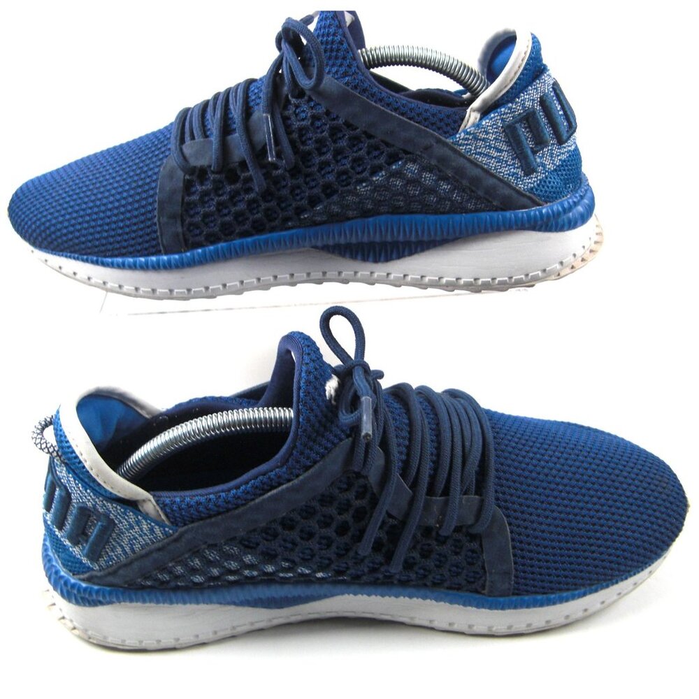 Puma Mens Ignite Netfit  364629 03 Blue Running Shoes Sneakers Size 10.5